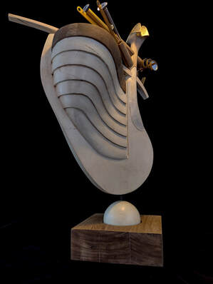 Brandt Noack artist designer, 35° south 150° east, George Bass, Jervis Bay Maritime Museum, Halloran Collection, maritime sculpture, maritime ephemera, a desire for adventure, wooden sculpture